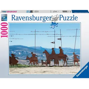 Puzzle 1000 pièces Ravensburger - Le Chemin de Saint-Jacques pas cher