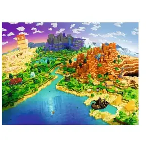 Ravensburger puzzel World of Minecraft - Legpuzzel - 1500 stukjes pas cher