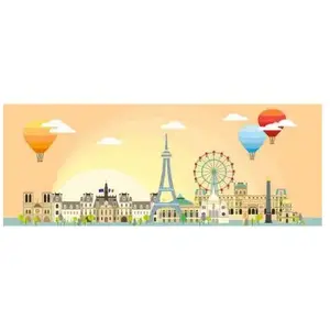 Ravensburger puzzel Een dag in Parijs - Legpuzzel - 1000 stukjes pas cher