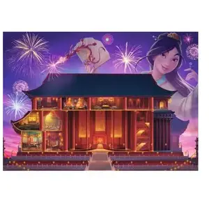 Puzzle Ravensburger Mulan Collection Château Disney 1000 pièces pas cher