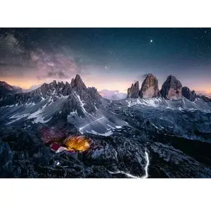 Ravensburger puzzel Drei Zinnen, Dolomieten - Legpuzzel - 1000 stukjes pas cher