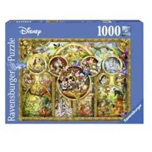 Puzzle 1000 Pièces Plus Beaux Thèmes Disney 1 Ravensburger pas cher
