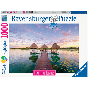Ravensburger - Puzzle 1000 pièces Vue sur les tropiques pas cher