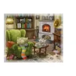 Ravensburger Pz. SORTIE Dans le salon du Manoir 99T (99 pièces) pas cher