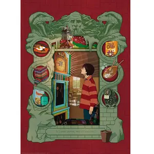 Ravensburger Puzzle Harry Potter chez la famille Weasley 1000 pièces pas cher