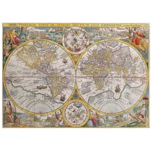 Ravensburger - Puzzle Adulte - Puzzle 1500 p - Mappemonde 1594-16381 pas cher