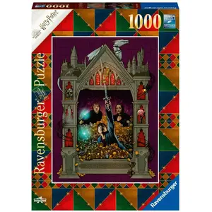 Ravensburger Puzzle 1000 pièces : Harry Potter et les reliques de la mort 2 Coloris Unique pas cher