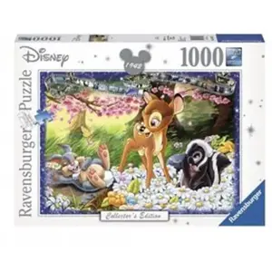 Puzzle 1000 pièces - RAVENSBURGER - Bambi - Paysage et nature - Adulte pas cher