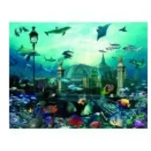 Puzzle 2000p Grand Palais Aquarium Nathan pas cher