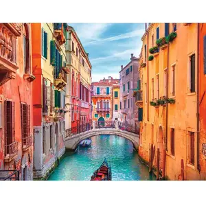 Puzzle 2000 pièces Nathan Sur les canaux de Venise pas cher