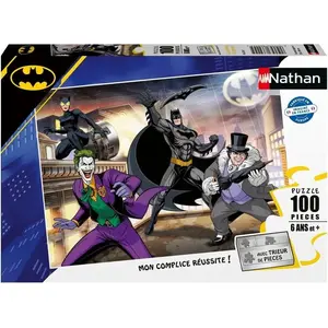 Puzzle Nathan Les ennemis de Batman 100 pièces pas cher