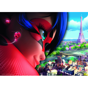 Nathan - Puzzle Enfant - 60 pièces - Miraculous Ladybug - Fille ou garçon dès 6 ans - Puzzle de qualité supérieure - Carton épais et résistant - Super Héros - 86181