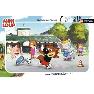 Ravensburger Nathan Puzzle Cadre - Mini-Loup 86128 pas cher
