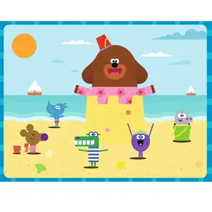 Puzzle enfant 30 pièces Nathan Oua Oua à la plage pas cher