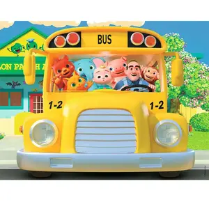 Puzzle enfant 30 pièces Nathan Dans le bus de Cocomelon pas cher