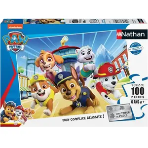Puzzle 100 pièces Nathan Les aventures de la Pat’Patrouille pas cher