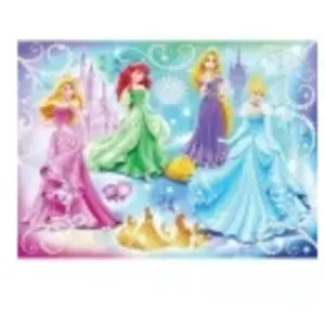 Ravensburger Puzzle 100p Princesses étincelantes DP Nathan pas cher