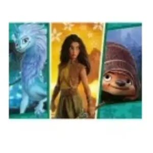 Puzzle enfant Nathan Disney Raya et le dernier dragon 100 pièces pas cher