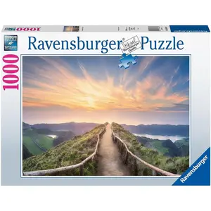 Ravensburger Puzzle 1000 Pièces - Paysage de Montagne au Portugal - Pour Adultes et Enfants à Partir de 14 Ans