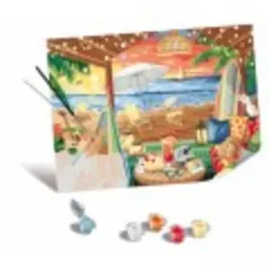 Ravensburger CreArt Toiles 30x40 cm Cozy cabana Peinture par numéros A... pas cher