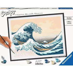 Comparateur de prix : Peinture enfant Ravensburger CreArt La Grande Vague 30 x 40 cm