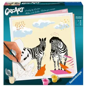 Ravensburger Zebra - Schilderen op nummer voor volwassenen