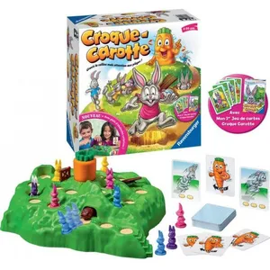 Ravensburger Jeu Croque-Carotte + Mon Premier Jeu de Cartes pas cher