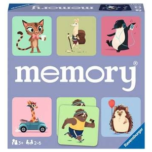 Jeu de mémoire Le monde sauvage des animaux Ravensburger Memory pas cher