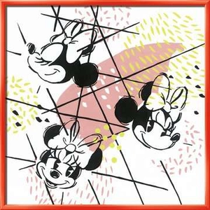 Tekeningen om te schilderen Ravensburger Minnie Style 20 x 20 cm
