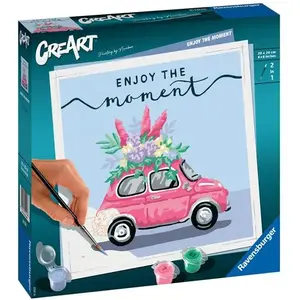 Peinture Ravensburger CreArt Carré Enjoy the moment
