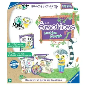 Comparateur de prix : Jeu éducatif Ravensburger Les émotions Lis et joue avec Maki