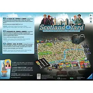 Ravensburger Jeu De Société Scotland Yard Refresh 40th pas cher