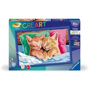 Ravensburger CreArt Kids 31x21cm Chatons endormis pas cher