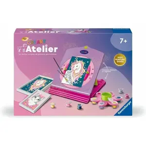 Ravensburger CreArt Atelier, Numéro d'Art, Loisir créatif, Coffret peinture par num... pas cher