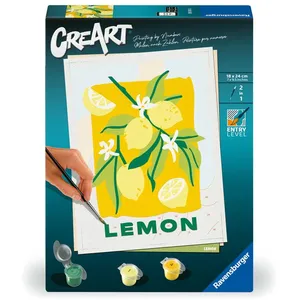 Ravensburger - Lemon - Schilderen op Nummer - 1 Kunstwerk