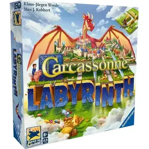 Jeu de stratégie Carcassonne Labyrinth Ravensburger pas cher