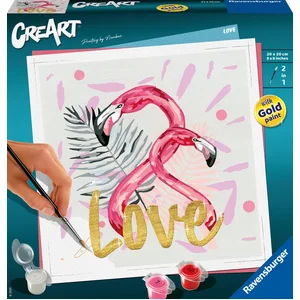 Ravensburger CreArt Love - Schilderen op nummer voor volwassenen - Hob...