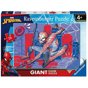 Ravensburger puzzel Giant Floor puzzel - Spiderman - 24 stukjes. pas cher