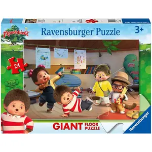 Ravensburger Puzzle Géant de Sol - Monchhichi 03038 pas cher