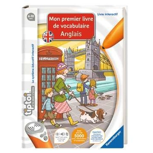 Mon premier livre de vocabulaire anglais TipToi Ravensburger pas cher