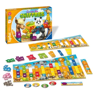 tiptoi® Le Zoo des chiffres, Jeu éducatif électronique, sans écran, 00189, A partir de 4 ans, Ravensburger