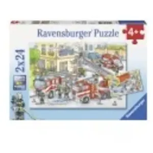 Puzzle Ravensburger - Héros en action, 2x24 pièces pas cher