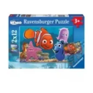 Comparateur de prix : Disney Ravensburger - 07556 - Puzzle Enfant Classique -Le monde de Nemo - 2 x 12 Pièces