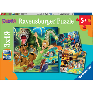 Ravensburger puzzel Scooby Doo - Legpuzzel - 3x49 stukjes