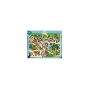 Ravensburger Puzzle Cadre - Au Zoo 05565 pas cher