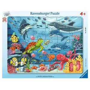 Puzzle 30 pièces Ravensburger - Animaux marins pas cher