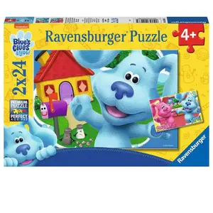 Puzzle 2x24 pièces Ravensburger - Les Indices de Blue pas cher
