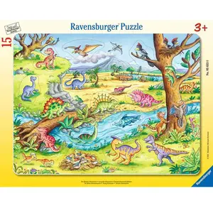 Ravensburger Puzzle Cadre - Dinosaures 05633 pas cher