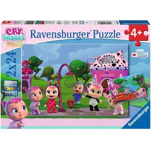 Ravensburger - Cry Babies Puzzle 2 x 24 pièces, pour enfants de 4 ans et plus pas cher