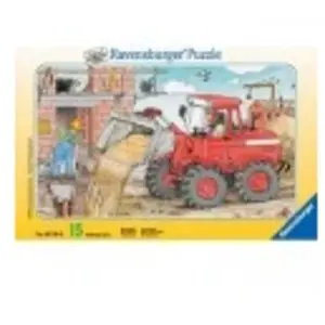 Puzzle Ravensburger - Excavatrice, 15 pièces pas cher